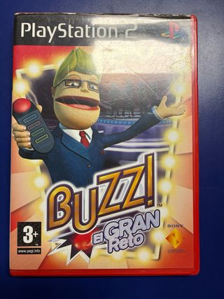 Buzz para PS2 (Juego y 4 mandos)