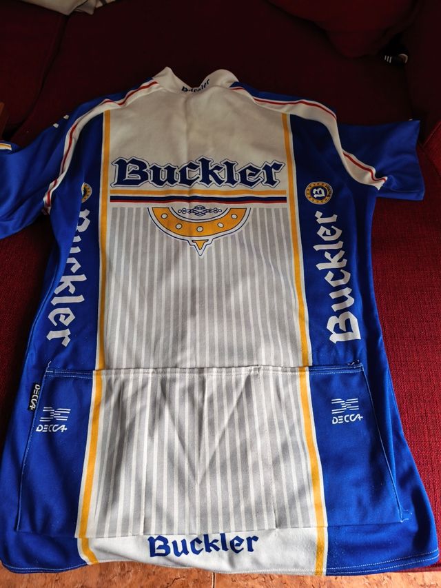 Maillot Ciclismo Buckler Colnago Talla L año 1991.