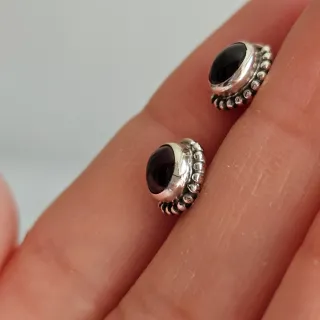 Pendientes Plata 925 Granate