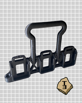 Porta Baterías para Parkside 18V 6 unidades