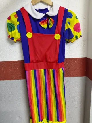 Vestido Payaso Talla S
