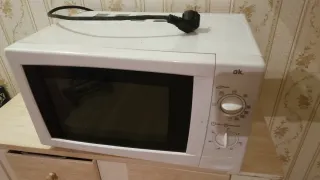 Microondas OK. Blanco