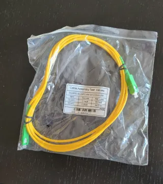 Cable Fibra Óptica SC/APC 2m