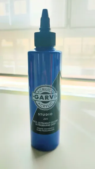 Pintura Acrílica Garvi Azul Ultramar Oscuro