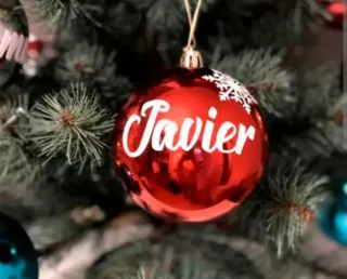 Bolas Navidad Personalizadas