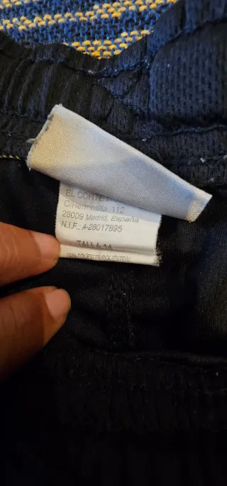 Pantalón corto deportivo uniforme Compañia d Maria