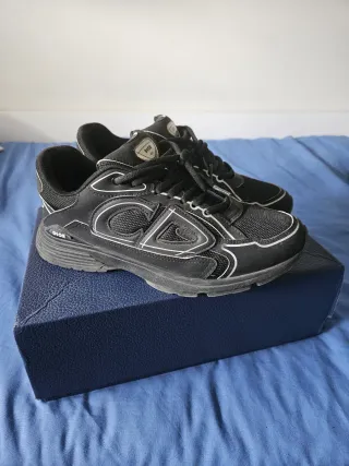 Dior B30 Zapatillas Negras y Blancas