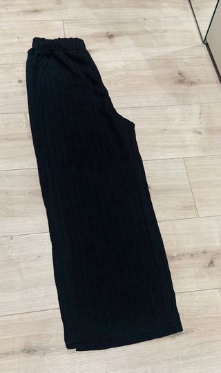 Pantalones negros flojos talla única