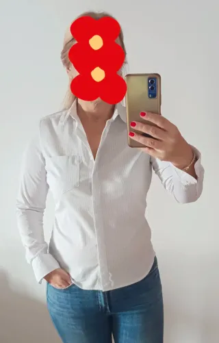 Camisa de mujer rayas  finas