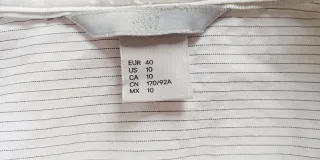Camisa de mujer rayas  finas