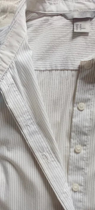 Camisa de mujer rayas  finas