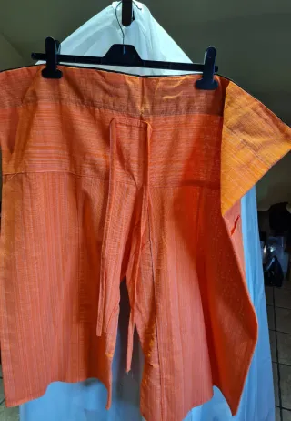 Pantalón tailandés naranja talla única