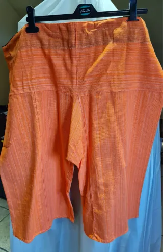 Pantalón tailandés naranja talla única