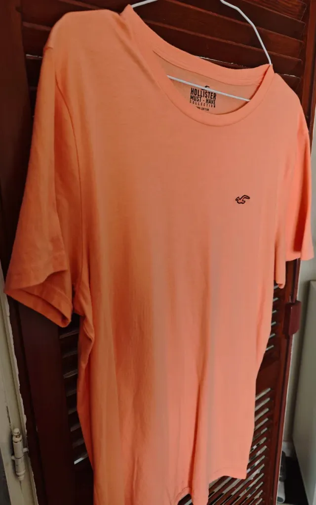 Camiseta Hollister Naranja
