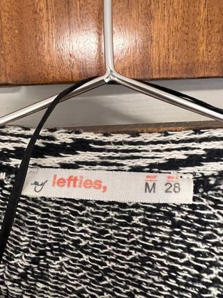 Chaqueta de punto geométrica
