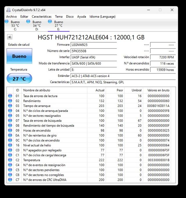 12 TB WD DC HC 520
