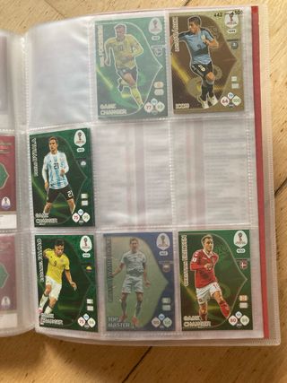 Álbum Cromos Panini Mundial Rusia 2018+ repetidos