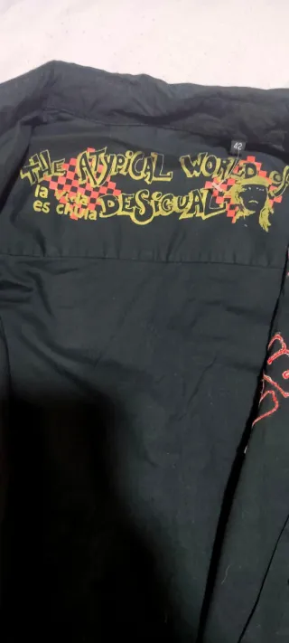 Camisa Desigual Negra Talla M