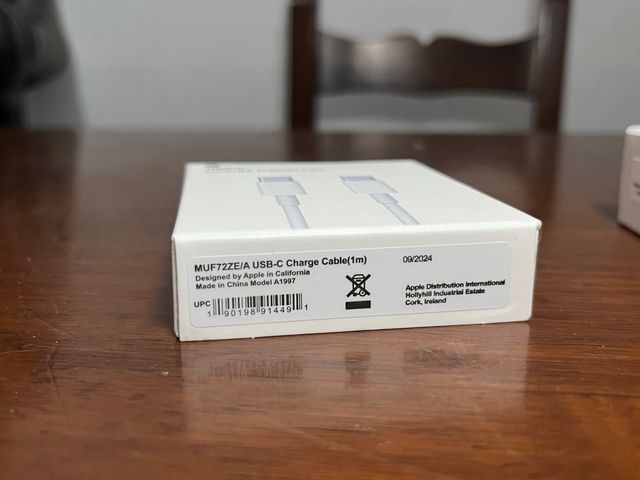 Caricabatterie Apple USB-C 20W + Cavo USBC