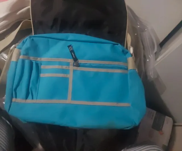 Bandolera Billabong Azul y Beige