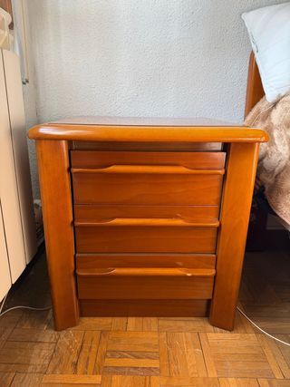 Comodini vintage in legno x2