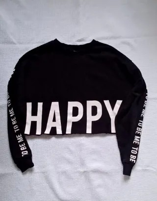 Felpa crop Tally Weijl donna / ragazza taglia XS