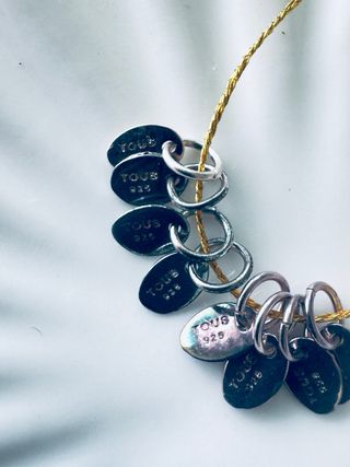 Pack 10 chapitas Tous ovaladas