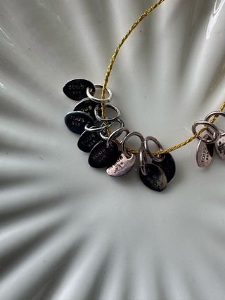 Pack 10 chapitas Tous ovaladas