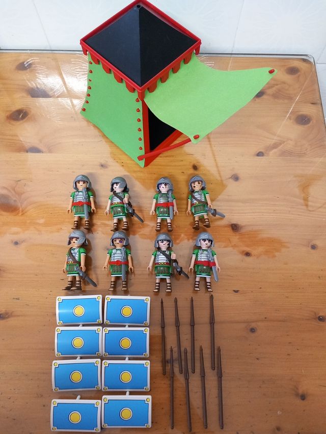 Playmobil 8 Romanos Asterix con Tienda