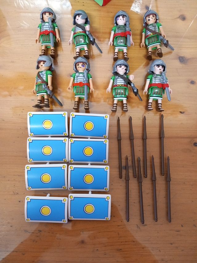 Playmobil 8 Romanos Asterix con Tienda