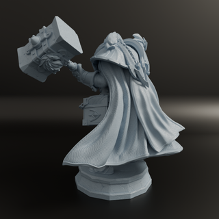 Uther Lightbringer - Figura Resina - 75mm - WOW
