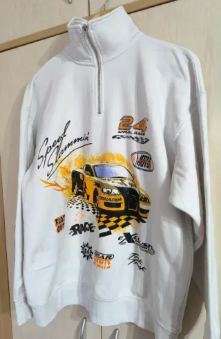 Sudadera XL Adulto con estampado de coche