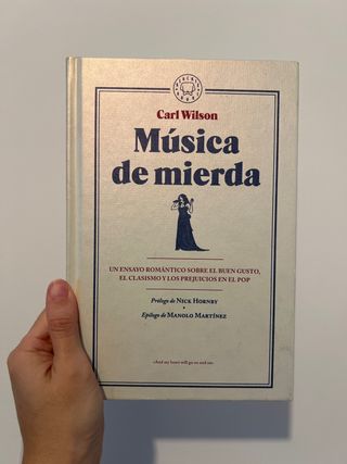 Libro Música de mierda Carl Wilson