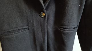 Cappotto nero da donna