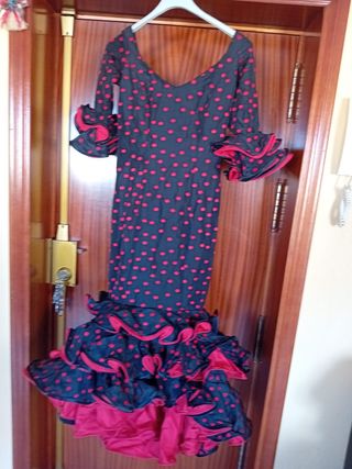 Vestido de flamenca lunares