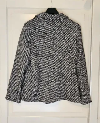 Americana tweed mujer