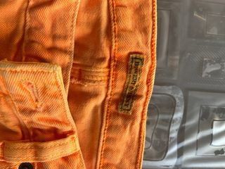 Jeans Bowery skinny arancioni