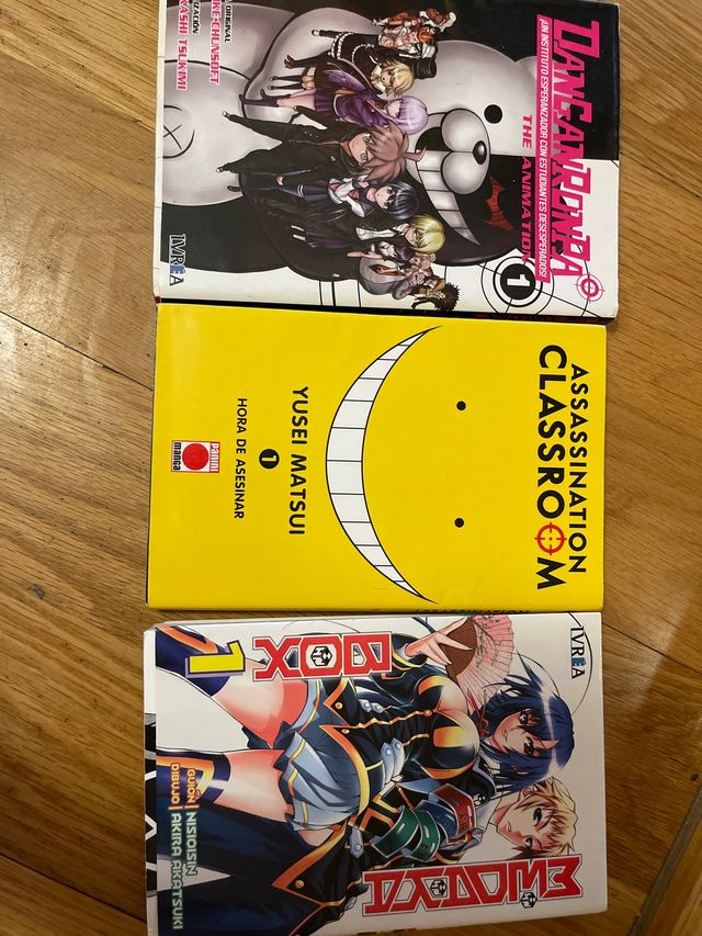 pack 3 títulos manga temática: “academias”