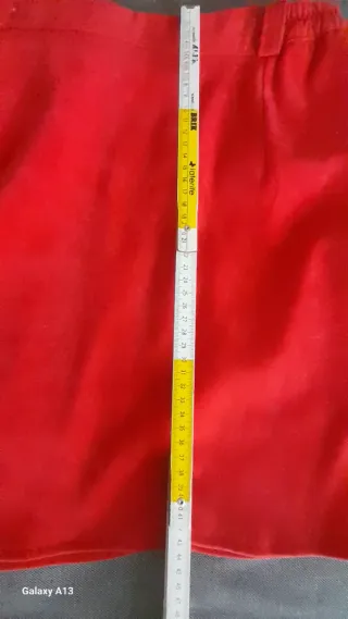 Completo donna rosso