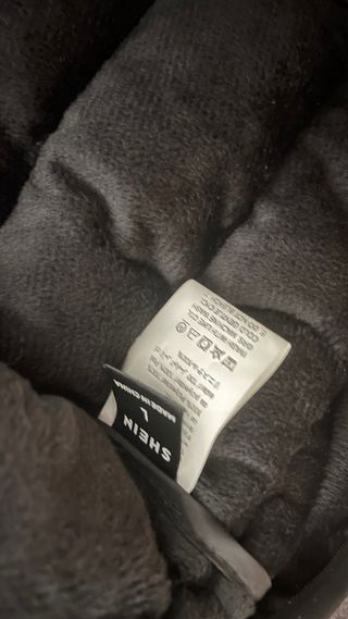 Chaleco SHEIN Talla L Gris