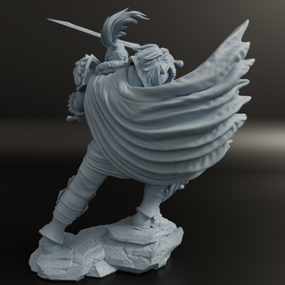 Varian  Wrynn - Figura Resina - 75mm - WOW