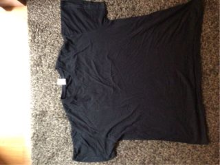 Camiseta negra Zeeman Talla S