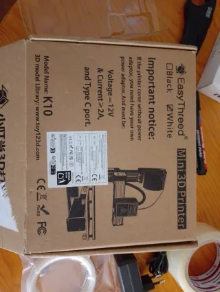 Mini Impresora 3D EasyThreed K10