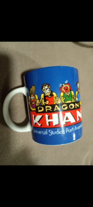 Taza Dragón Khan Port Aventura Vintage