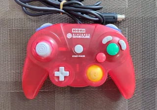 Game Cube Mando Hori Rojo