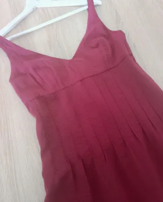 Vestido Midi Granate Zara Talla M