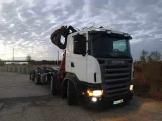 Camión grúa Scania R480