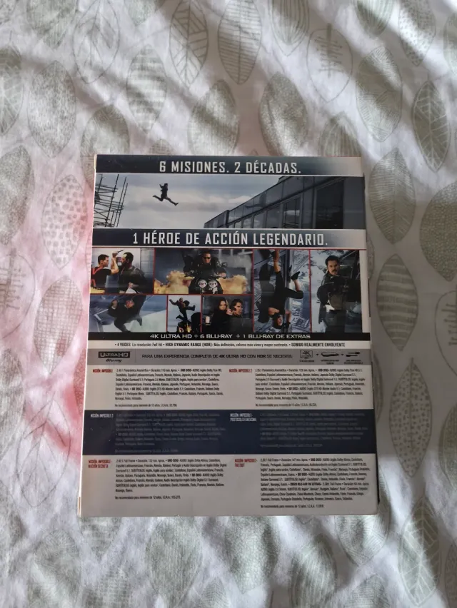 Colección Misión Imposible 6 Películas 4K Blu-ray