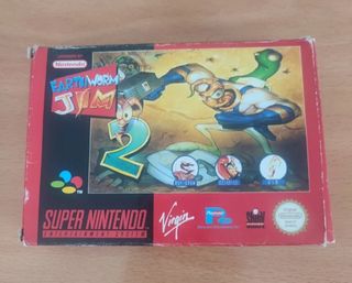 Earthworm Jim 2 - Super Nintendo - PAL España