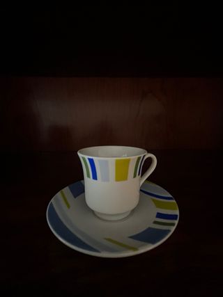 Juego de café de porcelana
